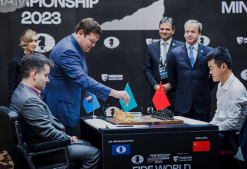 Матч за звание чемпиона мира по шахматам начался в Астане