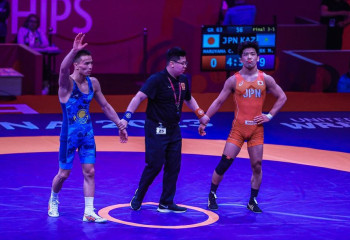 Мұхамедәлі Мамырбек Азия чемпионатында қола медальға ие болды