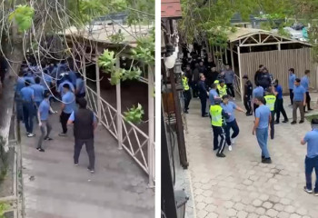 Шымкентте футбол жанкүйерлері полицияға жеткізілді