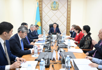 Сенаторы встретились с руководством Фонда Отандастар