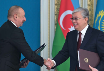 Подписан протокол о создании Высшего Межгосударственного совета Казахстана и Азербайджана