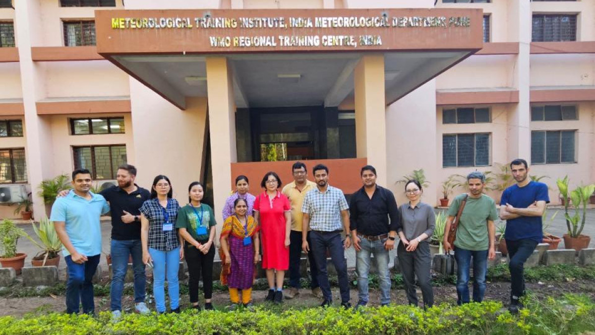 Сотрудники Казгидромет участвовали в тренингах в Индии