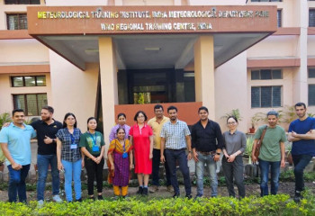 Сотрудники Казгидромет участвовали в тренингах в Индии