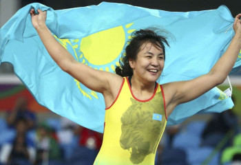 Әйелдер күресінен Эльмира Сыздықова Азия чемпионы атанды