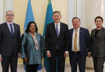 UN office on drugs and crime regional representative in CA pays official visit to Kazakhstan