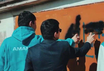 20 граффити с рекламой наркотиков ликвидировали в Атырау