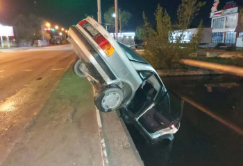 Угнал машину отца и совершил ДТП подросток в Таразе