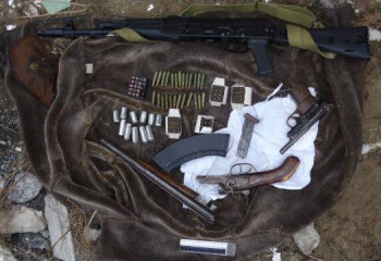 Схрон оружия и боеприпасов нашли в области Абай