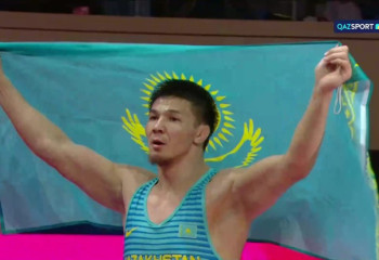 Kazakhstan wins 5th gold at 2023 Asian Wrestling Championships in Astana