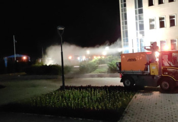 В Алматы началась обработка зеленых насаждений