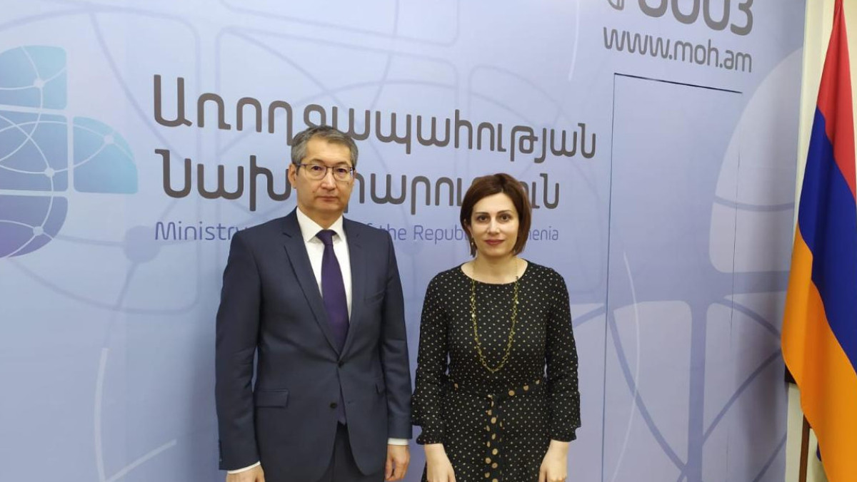 Армения развивает сотрудничество с Казахстаном в сфере здравоохранения