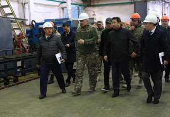 Министр обороны посетил предприятия оборонно-промышленного комплекса