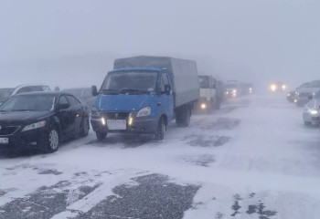 Пять автоколонн сопроводили акмолинские полицейские
