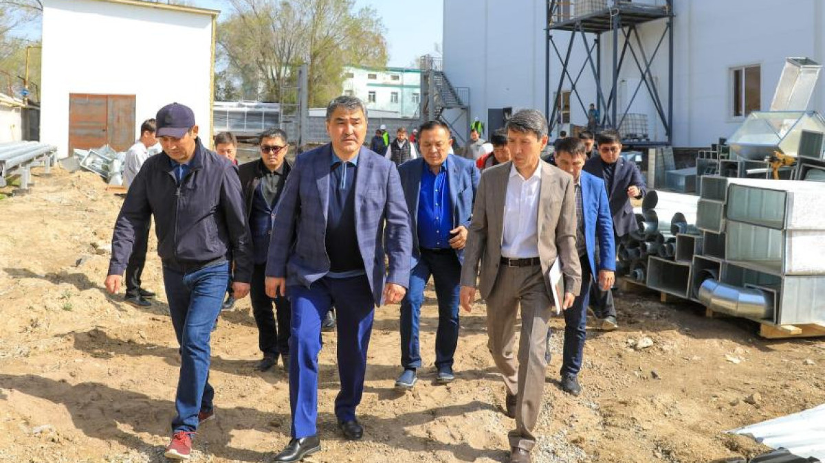 Завершается строительство биофармацевтического завода в Жамбылской области