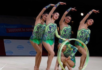 Қазақстан құрамасы көркем гимнастикадан Әлем кубогында екі медаль жеңіп алды