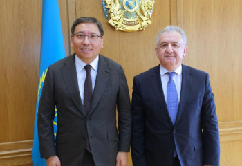 Akim of Almaty Erbolat Dossaev met with Ambassador of Turkey to Kazakhstan