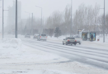 В Астане и большинстве регионов Казахстана объявили штормовое предупреждение