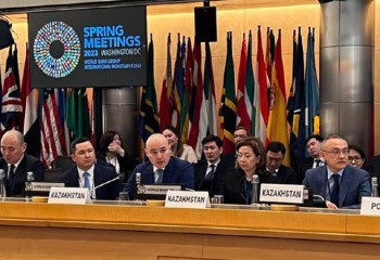 Kazakh delegation takes part in WB and IMF spring meetings