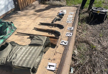 Схрон с оружием найден в Жамбылской области