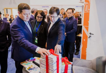 Книжная ярмарка-выставка Eurasian Book Fair-2023 проходит в Астане