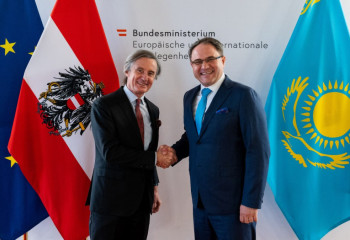 Austrian visit by Kazakh Deputy FM focuses on bilateral and multilateral cooperation