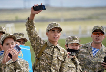 Состязания юных патриотов стартовали в Талдыкоргане