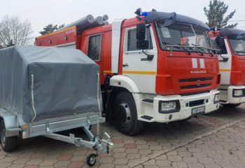 Пополнился автопарк пожарных Каркаралинского гарнизона