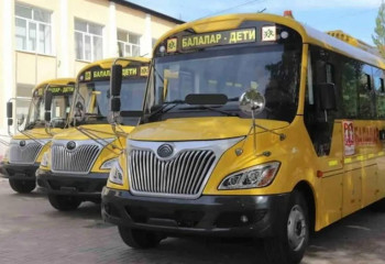 Кызылординские школьники будут ездить в школу на спецавтобусах