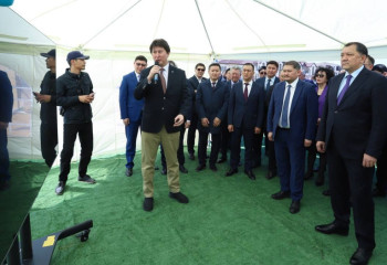 Саясат Нұрбек Yessenov University-де болды