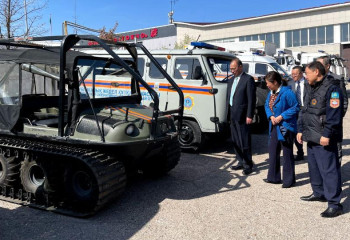Республикалық жедел-құтқару жасағының базасына Қытай делегациясы келді