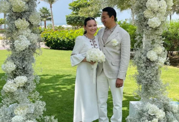 Шахматистка Жансая Абдумалик опубликовала свадебные фото с мужем