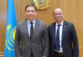 Development of Smart City discussed by akim of Almaty with representatives of Chinese  corporation