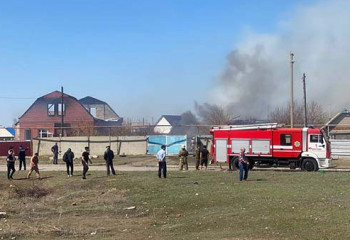 Қостанай облысында бірнеше үй өртеніп жатыр