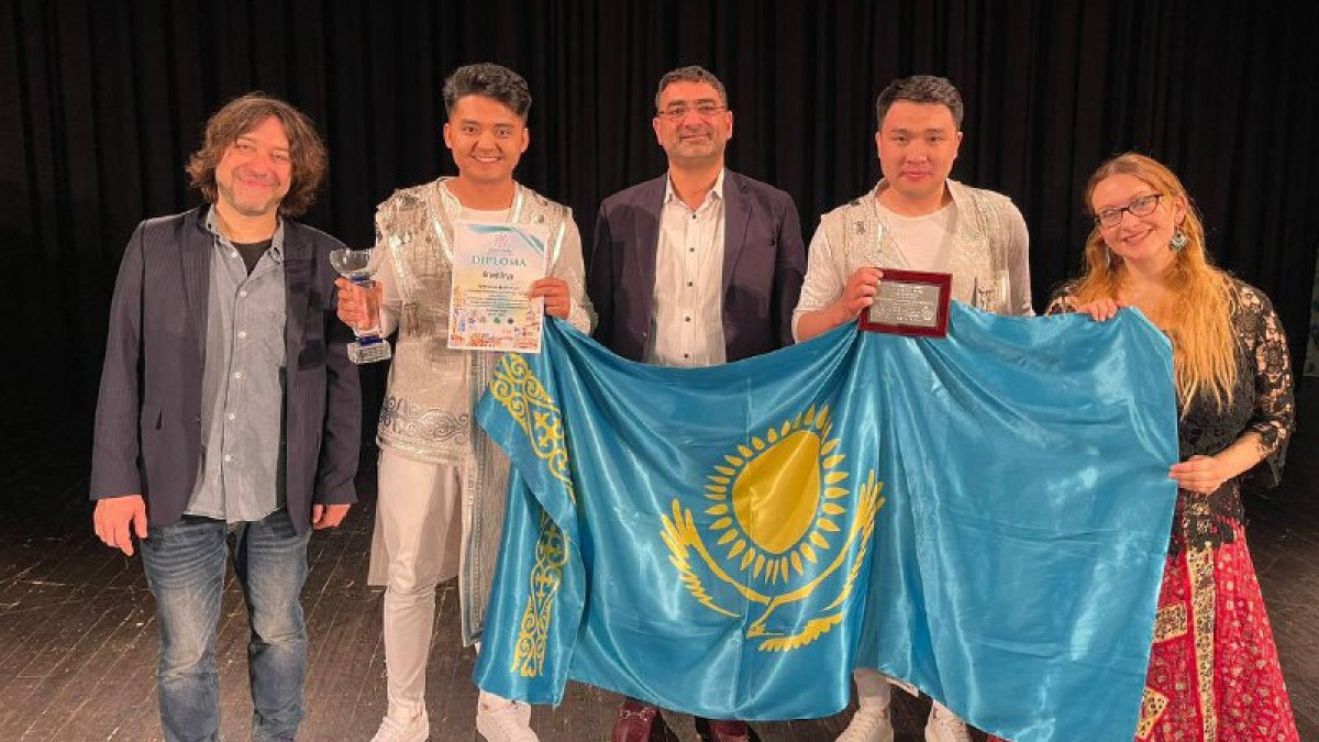 Kazakh instrumental duo wins Grand Prix of Open Italy 2023