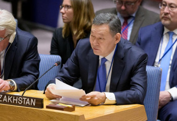 Кайрат Умаров выступил на открытых дебатах Совета Безопасности ООН