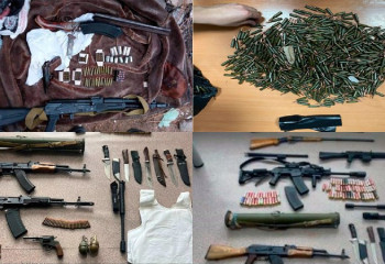 В регионах Казахстана сотрудниками КНБ изъято 268 единиц оружия