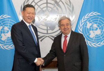 First Deputy FM of Kazakhstan visits UN headquarters in New York