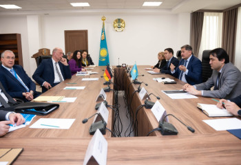 Казахстан и Германия готовы развивать обмен студентами и преподавателями