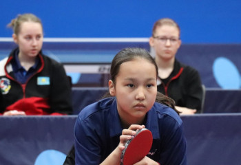 В Алматы стартовал юношеский чемпионат Казахстана по настольному теннису