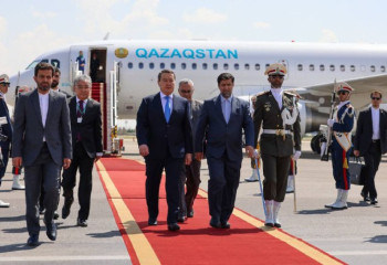 Kazakh PM Smailov arrives in  Iran