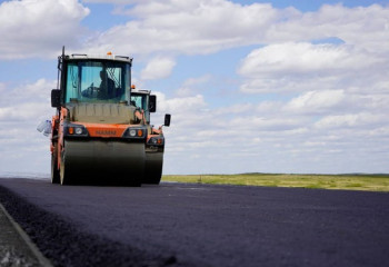 На республиканских трассах обновляют дорожную разметку