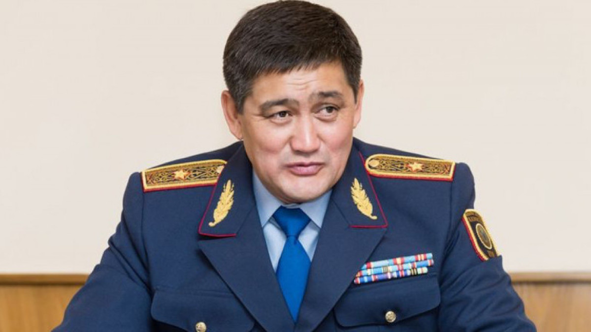 Экс-начальник Департамента полиции Алматинской области Серик Кудебаев задержан - Генпрокуратура