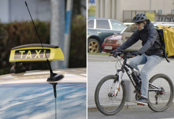 Такси жүргізушілері мен курьерлер салықты мобильді қосымша арқылы төлейді