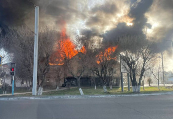 Екібастұзда тұрғын үй өртенді