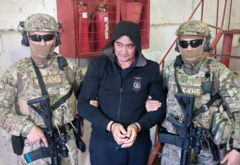 Серік Күдебаевтың ұсталған кездегі суреті жарияланды