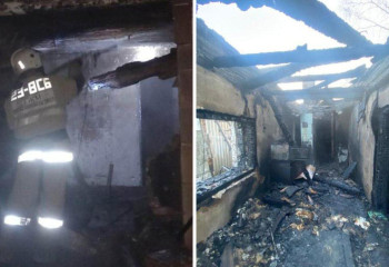 ШҚО-да жер үйден өрт шығып, 68 жастағы әйел көз жұмды