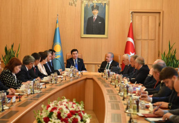 Protocol of Cooperation between Majilis and Grand National Assembly signed