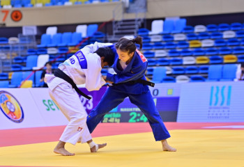 Kazakhstan grabs gold at IBSA Judo Asian Championships