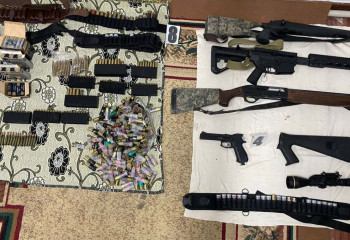 Арсенал оружия нашли в съемной квартире алматинца полицейские