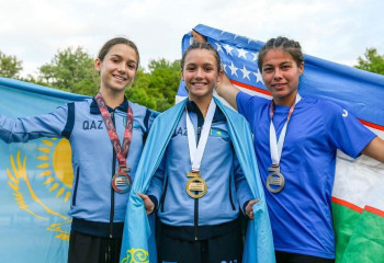 Қазақстан құрамасы жеңіл атлетикада жастар арасындағы Азия чемпионатында үштік енді
